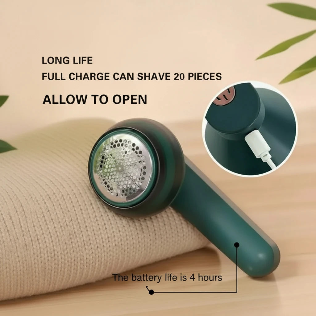 USB Rechargeable Lint Remover  -  کپڑوں سے بُر اُتارنے والی مشین
