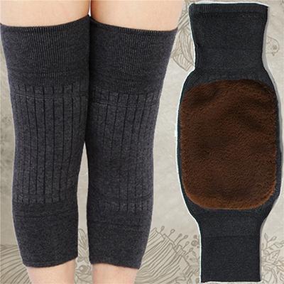 2 Pcs Non-Slip Elastic Cashmere Knee Pads